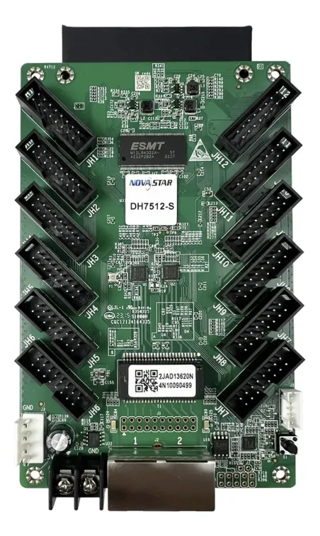 Receiving Card Novastar Dh7512-S Placa Receptora Painel Led 12 Hub75e